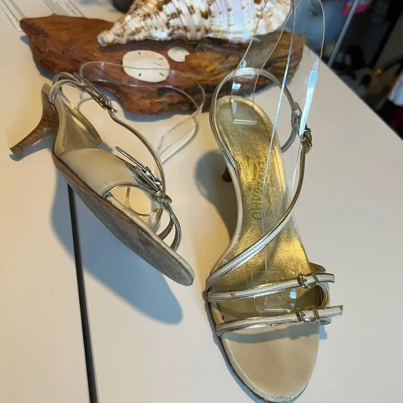 Salvatore Ferragamo Sandal Leather Sing-back - Picture 9 of 10